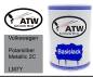 Preview: Volkswagen, Polarsilber Metallic 2C, LM7Y: 500ml Lackdose, von ATW Autoteile West.